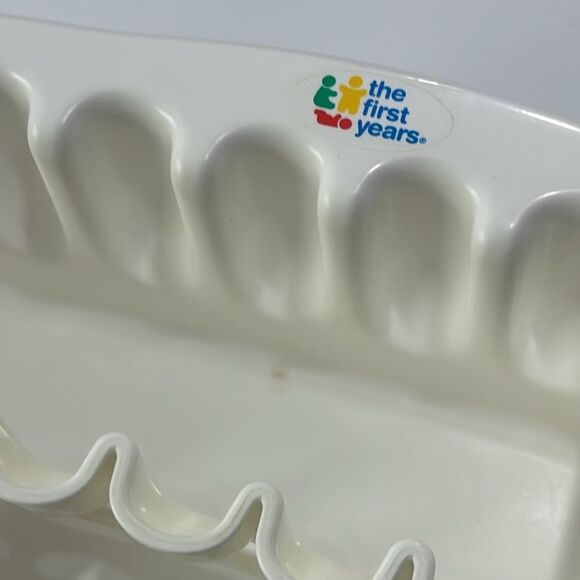 The First Years | Baby White Bottle Drying Plastic Rack - Picture 5 of 8